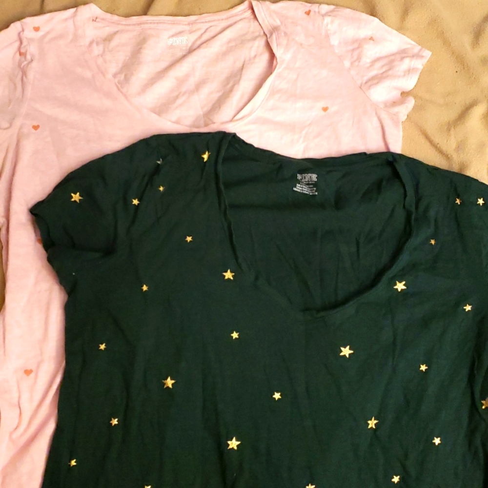 Pink tshirts